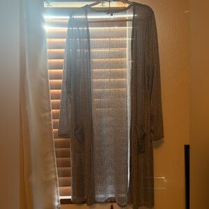 Sheer Duster Cardigan